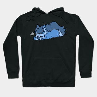 Blue Furb Hoodie